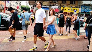 🇭🇰Hong Kongs Busiest Shopping Market Sham Shui Po Walking Tour 2024 4K [upl. by Longley]