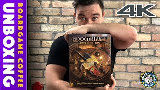 Gloomhaven Jaws of the Lion 4K Unboxing [upl. by Traver849]