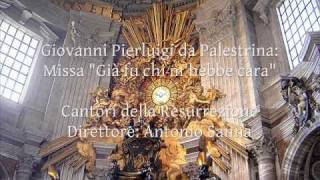 Giovanni Pierluigi da Palestrina Sanctus  Missa quotGià fu chi mebbe caraquot [upl. by Aldred170]