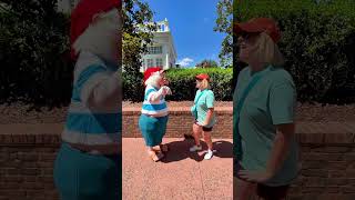 Extremely RARE Disney Character Meet and Greet  Epcot Disney World [upl. by Krystyna670]