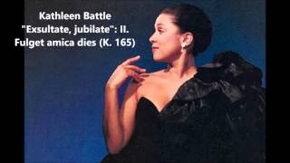 Kathleen Battle The complete quotExsultate jubilate K 165quot Mozart [upl. by Madden]