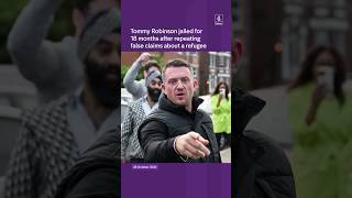 Tommy Robinson jailed for 18 months [upl. by Portingale]