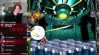 Mega Man X6  All Stages Speedrun in 4056 IGT [upl. by Rab139]