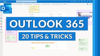 20 Outlook Web Tips and Tricks  Microsoft Outlook 365 tips for Email Calendar Teams amp more [upl. by Wobniar432]