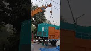 6 tan ka generator unload karte hue mh crane service Bareilly [upl. by Ecniuq]