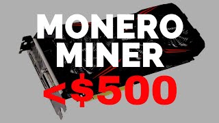 THE BEST Monero XMR Mining Rig UNDER 535 [upl. by Einalam]