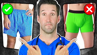 Is It Better to Wear Boxers or Briefs  Reacting to Your Medical Questions [upl. by Marrilee]