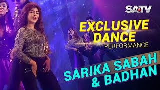 Sarika Sabah amp Badhan Dance Performance  Eid Special Dacne Show  DANCING DOLLZ  SATV [upl. by Ettenaj]