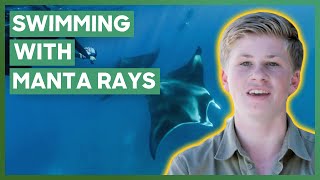 Robert Irwin Joins Project Manta To Photograph Manta Rays  Crikey Its The Irwins [upl. by Enoid]