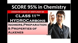 Hydrocarbons  Alkenes amp its preparations Part 6 [upl. by Llehcal]