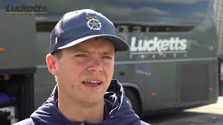 Hampshire Squad Depart For Kia Oval [upl. by Aikaj]