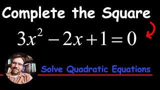 How to solve by Completing the Square 3x22x10 [upl. by Annasiul]