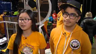 Students battle for state robotics title [upl. by Isaacs163]