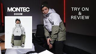 Montec Doom Snow Jacket Try on  Review [upl. by Nawek]