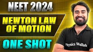 NEWTON LAW OF MOTION in 1 Shot FULL CHAPTER COVERAGE ConceptsPYQs  Prachand NEET 2024 [upl. by Sommer]