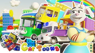 Educational Videos for Kids  Learn Vehicles Names in English  Learning Cars for Toddlers amp Babies [upl. by Birkett]