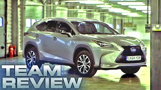 The Lexus NX 300h Team Review  Fifth Gear [upl. by Goldarina]