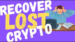 HOW TO RECOVER LOST CRYPTO IN MINUTES [upl. by Cirdek]