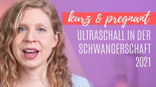 SCHWANGERSCHAFT Ultraschall in der Schwangerschaft 2021  kurz amp pregnant 88 [upl. by Oram]