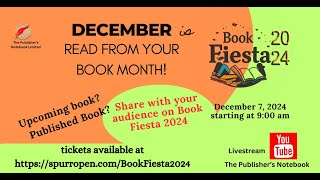 The Publishers Notebook Limited  The Indie Authors Assistant Since 2016 BookFiesta2024 [upl. by Foskett490]