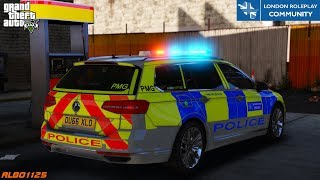 GTA5 Roleplay Police  Weird Horn leads to Petrol Theft  London Roleplay Community 23 UKGTA [upl. by Diarmit]