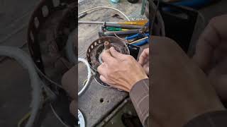 Motor Repair Starting Problem Solve 🙄 naelectricals electrical [upl. by Nwadahs]