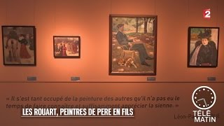 Régions  Les Rouart peintre de père en fils  20151006 [upl. by Jovia]