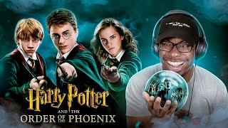 I Watched HARRY POTTER AND THE ORDER OF PHOENIX For The FIRST TIME And It Left Me ASTONISHED [upl. by Fife]