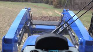 Moving Dirt With a New Holland T475 [upl. by Arym]