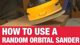 How To Use A Random Orbit Sander  Ace Hardware [upl. by Seyer73]