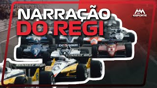 QUANDO REGINALDO LEME NARROU UMA CORRIDA DE F1  CORTES AUTOMOTOR [upl. by Seka]