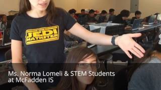 SAUSD StudentPowered Showcase  Ms Norma Lomeli amp McFadden IT K8 Robotics amp Design Students [upl. by Westney]