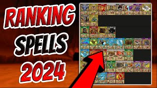 Wizard101 Ranking Spells in 2024 Rank 16 [upl. by Binky]