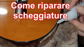 Fix veloce di una finitura scheggiata  Tutorial [upl. by Pantin]