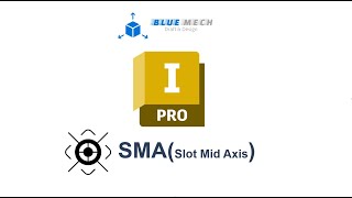 Autodesk Inventor SMA Slot Mid Axis Addin [upl. by Pietrek]