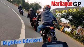 MARILAQUE GP  SCAM RIDE  BREAKFAST RIDE  BIGBIKE EDITION [upl. by Brunn]