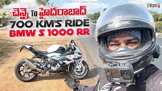 Chennai To Hyderabad on BMW S1000 RR  Bayya Sunny Yadav [upl. by Trammel]