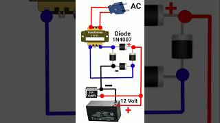 12Volt 5 Amp Battery Charger Circuit  shorts electronic viral diy [upl. by Atilegna]