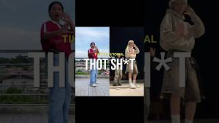 THOT SHT  Megan Thee Dance Comparison Side by Side Tiktok dance shorts dancechallenge tiktok [upl. by Kowalski]