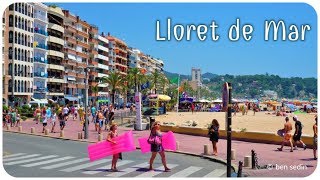 Lloret de Mar  Costa Brava Catalonia Spain [upl. by Dnalloh946]