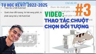 Cách thao tác chuột  chọn đối tượng trong Revit [upl. by Brenner17]