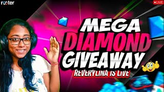 500K Diamond 💎 Live Giveaway 🤑 Guild Test  LIVE Top Up 🔥 Join and win [upl. by Kristofor562]