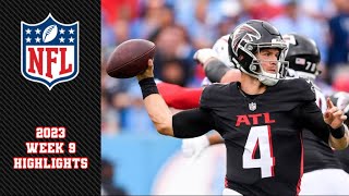 QB Taylor Heinicke Makes His DEBUT As Falcons Starter  2023 Week 9 Highlights vs Vikings [upl. by Adnoved]