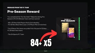 Jeg åbner mine 4 Div Rivals Rewards og mine PreSeason Rewards [upl. by Anirahs]