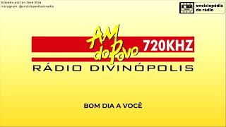 Jingle quotBom Dia a Vocêquot  Rádio Divinópolis 720 KHz  Divinópolis  MG anos 1980 [upl. by Ambrogio]