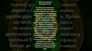 Прочитай и станет легче Молитва Спиридону Тримифунтскому в трудный час [upl. by Ramey]