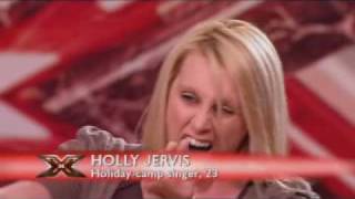 THE X FACTOR 2008  Holly Gervis Cave Mouth [upl. by Isbella]