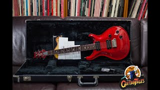 PAUL REED SMITH 1997 CUSTOM 22 SCARLET RED 10 TOP [upl. by Anil]