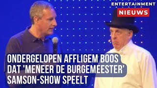 Boze reacties Burgemeester Affligem in Samsonshow tijdens overstromingen [upl. by Adnoel647]