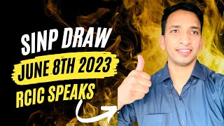 Saskatchewan Immigration Nominee Program  SINP Draw 2023  SINP Latest draw  SINP News  Job Offer [upl. by Krystalle]